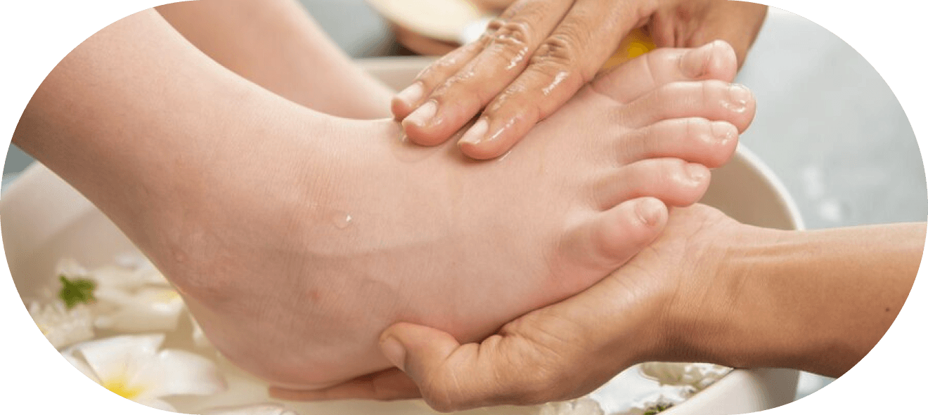 Massage de pieds